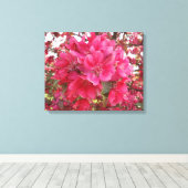 Veertijdbladercanvas Canvas Afdruk (Insitu (Houten vloer))