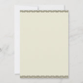 Veertribaal Baby shower Uitnodiging (jongen) (Achterkant)