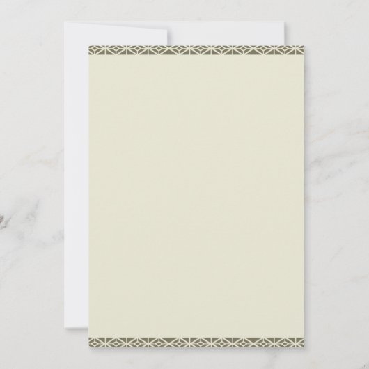 Veertribaal Baby shower Uitnodiging (jongen) (Achterkant)