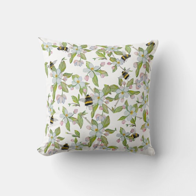 Veertuinbloei en hommels kussen (Voorkant)