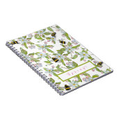 Veertuinbloei en hommels notitieboek (Rechterzijde)