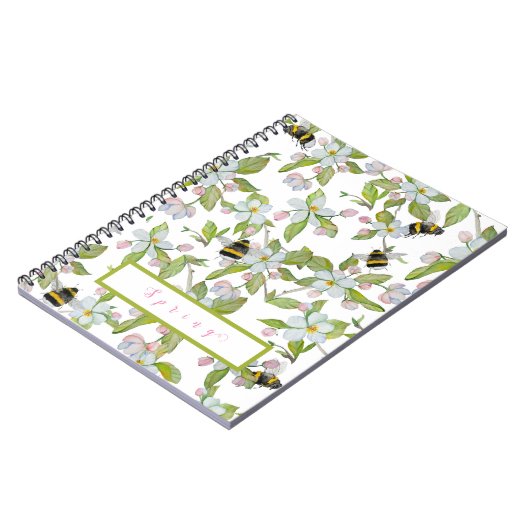 Veertuinbloei en hommels notitieboek (Linkerzijde)