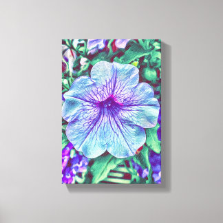 Veertuinbloemen Canvas Afdruk