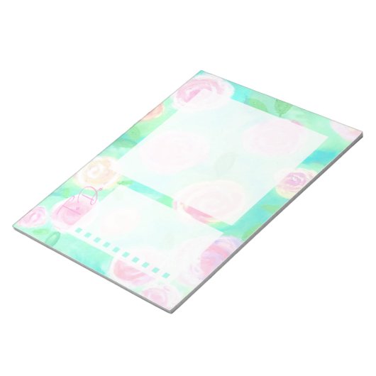 Veertuinbouillon (groot) notitieblok (Schuin)