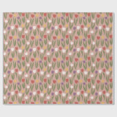 Veertulpdradenpapier Cadeaupapier (Vlak)