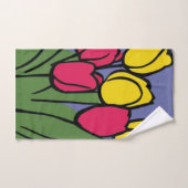 Veertulpen Bad Handdoek (Handdoek)