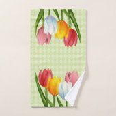 Veertulpen Bad Handdoek (Handdoek)