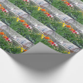 Veertulpen Cadeaupapier (Hoek)