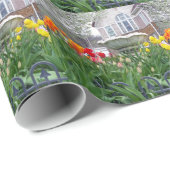 Veertulpen Cadeaupapier (Rol Hoek)