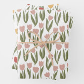 Veertulpen Inpakpapier Vel (In situ)