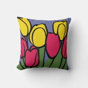 Veertulpen Kussen
