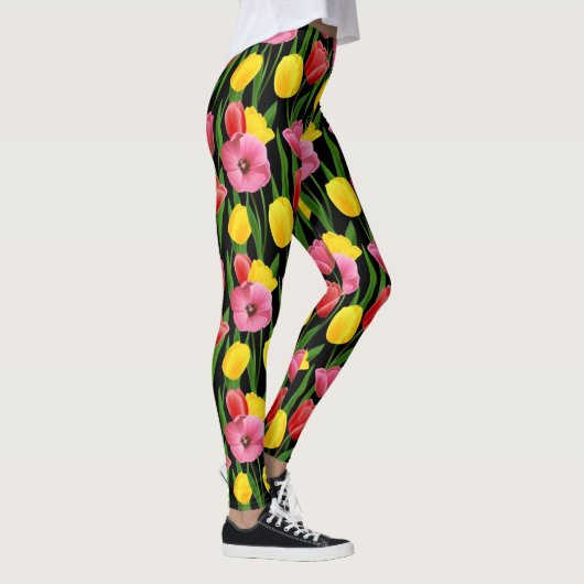 Veertulpen Leggings (Rechts)