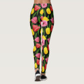 Veertulpen Leggings (Achterkant)