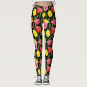 Veertulpen Leggings (Voorkant)