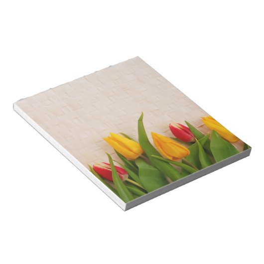 Veertulpen Notitieblok (Schuin)