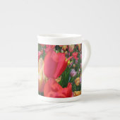 Veertulpen Porselein Kop (Voorkant rechts)