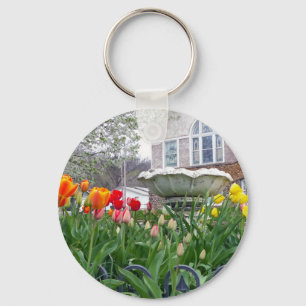 Veertulpen Sleutelhanger