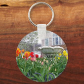 Veertulpen Sleutelhanger (Voorkant)