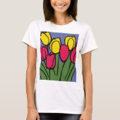 Veertulpen T-shirt (Voorkant)