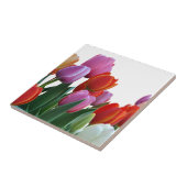 Veertulpen Tegeltje (Zijkant)