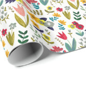 Veertulpkronenbloem Cadeaupapier (Rol Hoek)