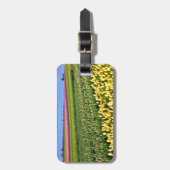 Veertulpveld Bagagelabel (Voorkant verticaal)