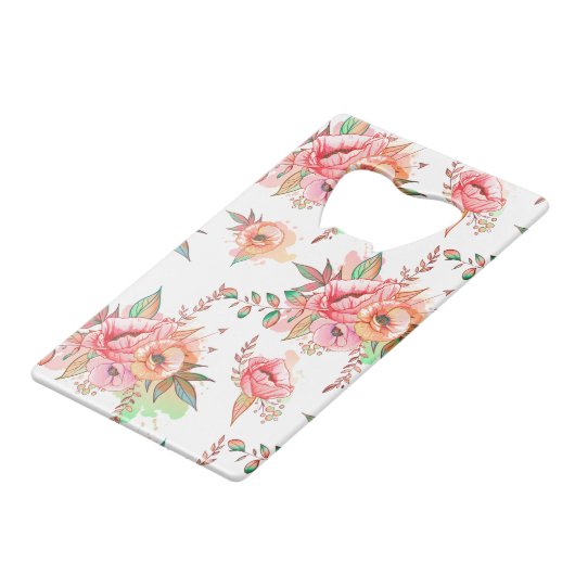 veerventilator creditkaart flessenopener (Voorkant Gekanteld)