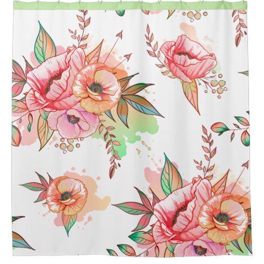 veerventilator douchegordijn (Voorkant)