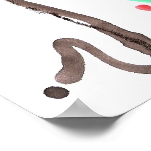 Veerventilator Herfst Poster (Hoek)