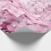 Veerventilator Hydrangea Pastel Collage Cadeaupapier (Hoek)