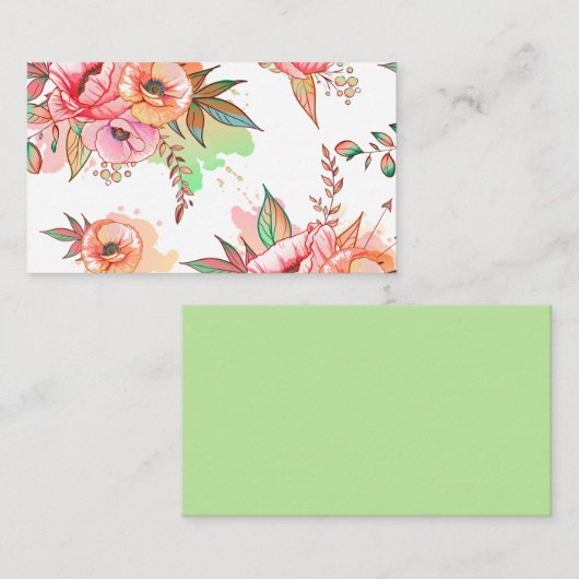 veerventilator visitekaartje (Voorkant / Achterkant)