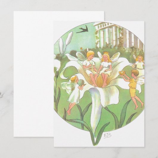 Veervliegerpartij Notitiekaartje (Voorkant / Achterkant)