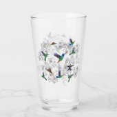 Veervogels Glass Glas (Achterkant)