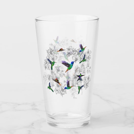 Veervogels Glass Glas (Voorkant)
