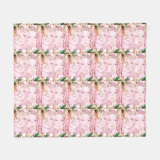 Veerzussen Medium Fleece Blanket (Voorkant (Horizontaal))