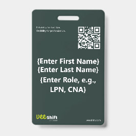VeeShift ID-badge Badge