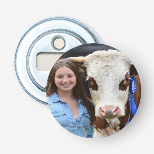 Veeshow Koefoto Aanpassen Button Flesopener (Voorkant)