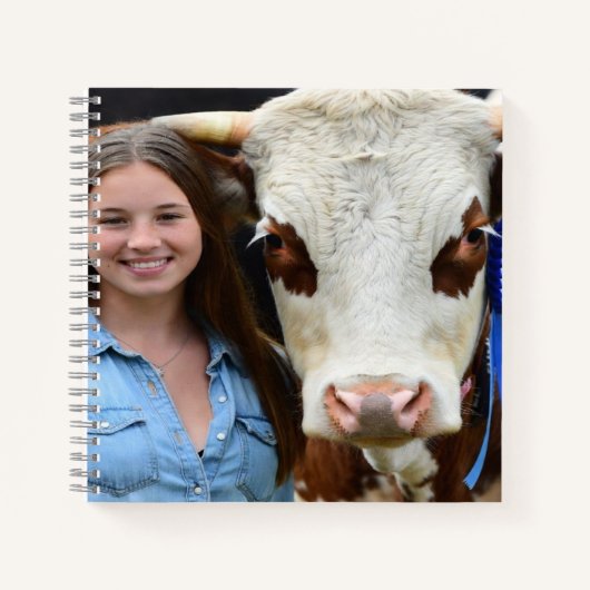 Veeshow Koefoto Aanpassen Notitieboek (Voorkant)