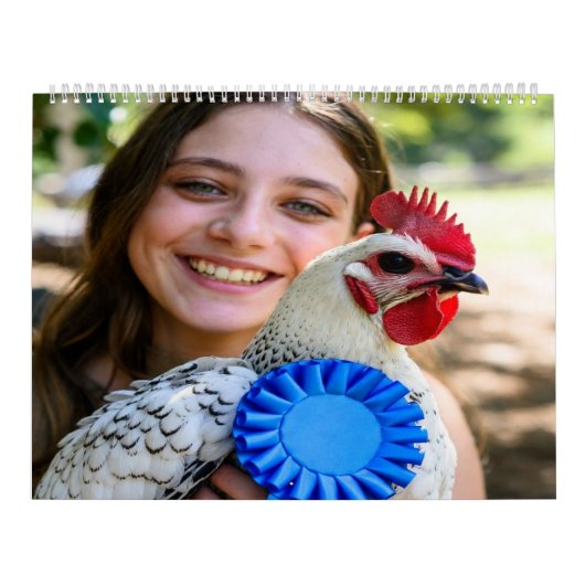Veeshow Pluimvee Foto Aanpassen Kalender (Hoes)