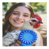Veeshow Pluimvee Foto Aanpassen Kubus (Rechts)