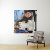 Veeshow Rund Foto Aanpassen Wandkleed (In Situ (horizontaal))