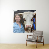 Veeshow Rund Foto Aanpassen Wandkleed (In situ)
