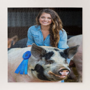 Veeshow Rundvee Foto Aanpassen Legpuzzel