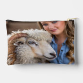 Veeshow Schaap Foto Aanpassen Etui (Achterkant)