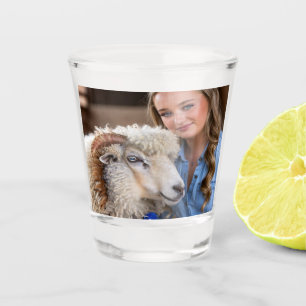 Veeshow Schapen Foto Aanpassen Shot Glas