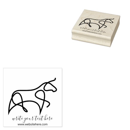  veestapel rubberstempel (Gestempeld)