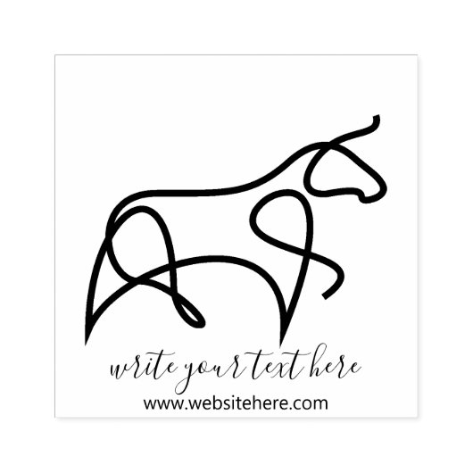  veestapel rubberstempel (Afrduk)