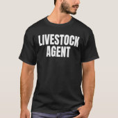 Veeteelt-agent T-shirt (Voorkant)
