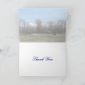 Veeteelt en Ruby Mountains Bedankkaart (Binnen)