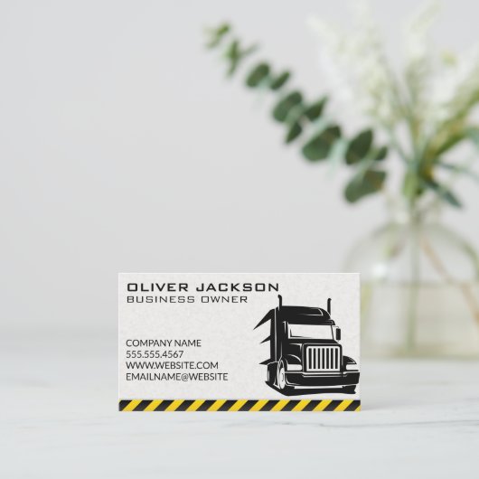 Veeteelt | Logistiek stuurprogramma Visitekaartje (Staand voorkant)